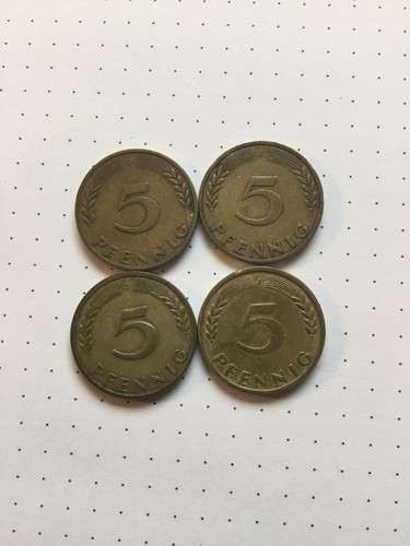 Pfennig münzen f g - ,
