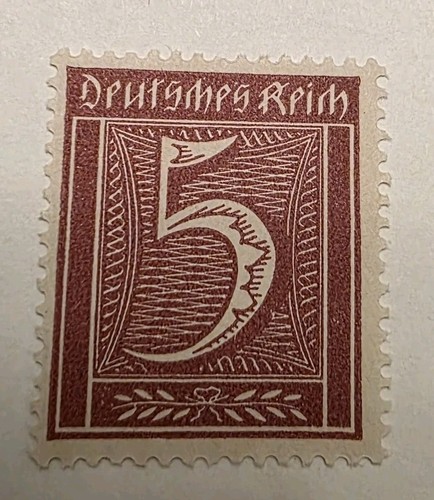 Deutsche freimarke von - freimarke,
