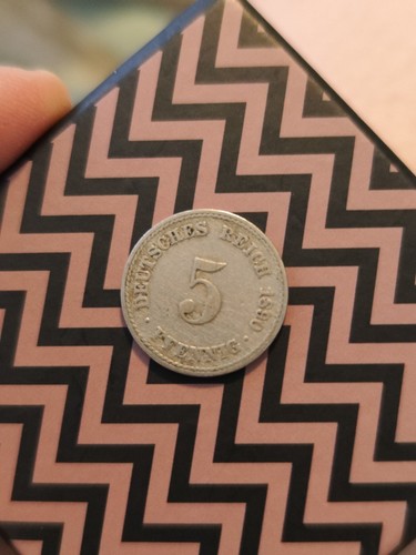 Pfennig 1890 kaiserrreich - 5,