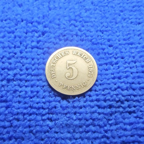 Deutsches reich münze - deutsches, 5