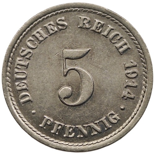 Germany kaiserreich pfennig - kaiserreich, 5