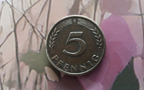 Pfennig deutschland 1950 f - 5,