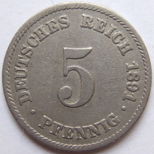 Pfennig 1891 sachsen - pfennig,