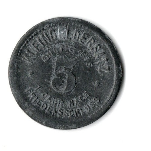 Pfennig schmölln 1920 zink - pfennig,