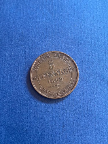 Sachsen pfennig 1869 b - 5,