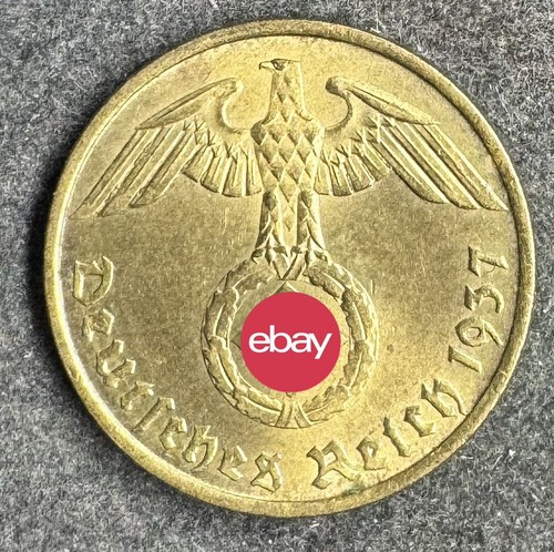 Reichspfennig 1937 drittes - reichspfennig,