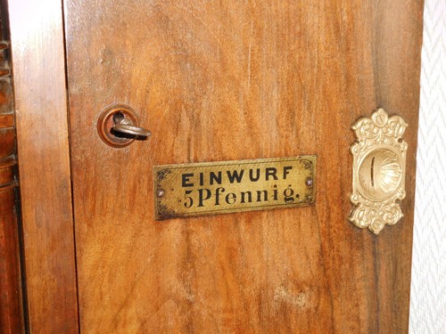 Pfennig schild für polyphon - schild,