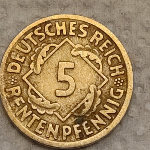 Deutsches reich pfennig - reich, 5