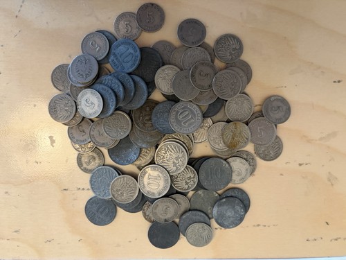 Lot deutsches reich - 5, 10